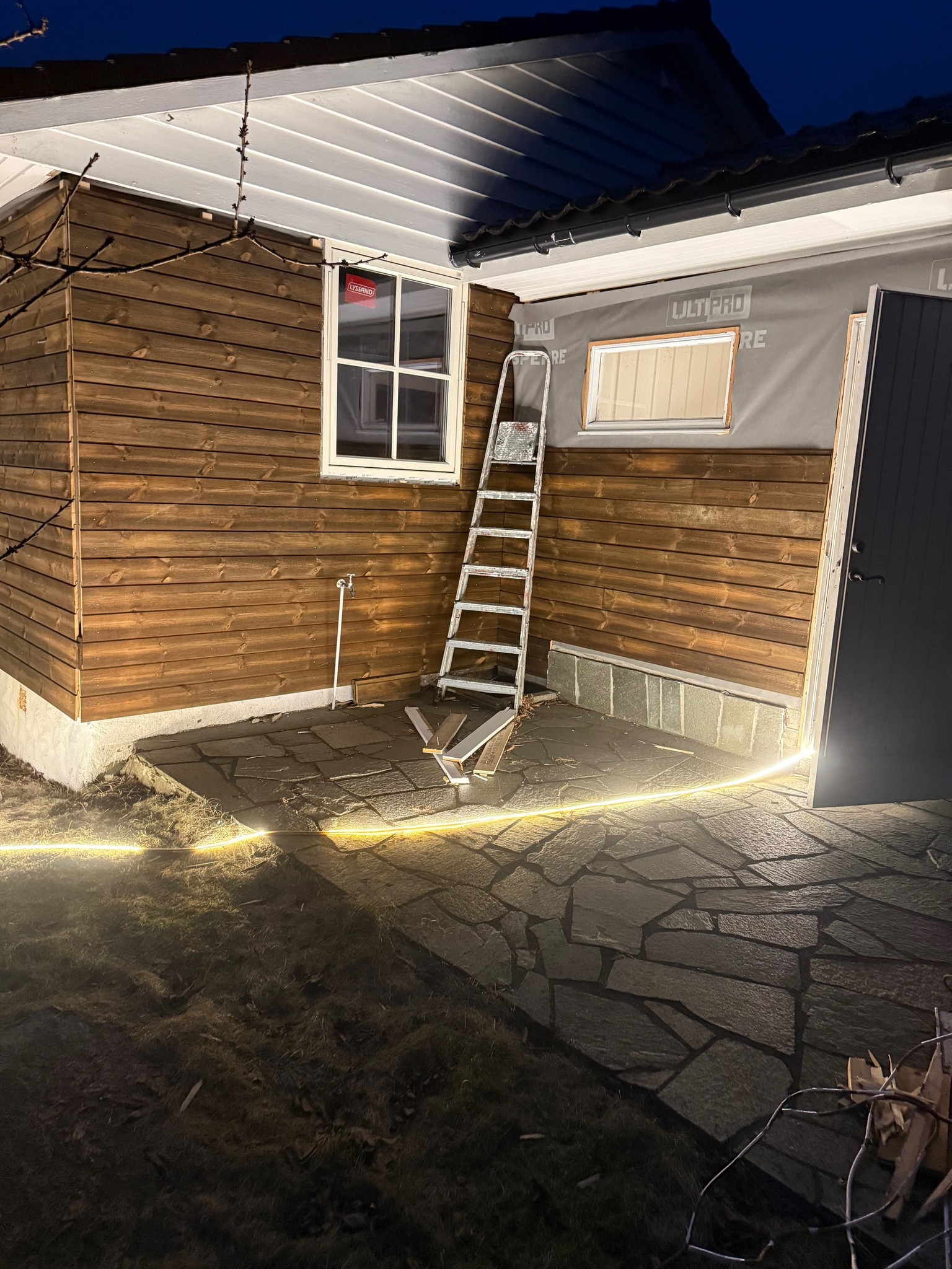 Bytte av kledning på hus